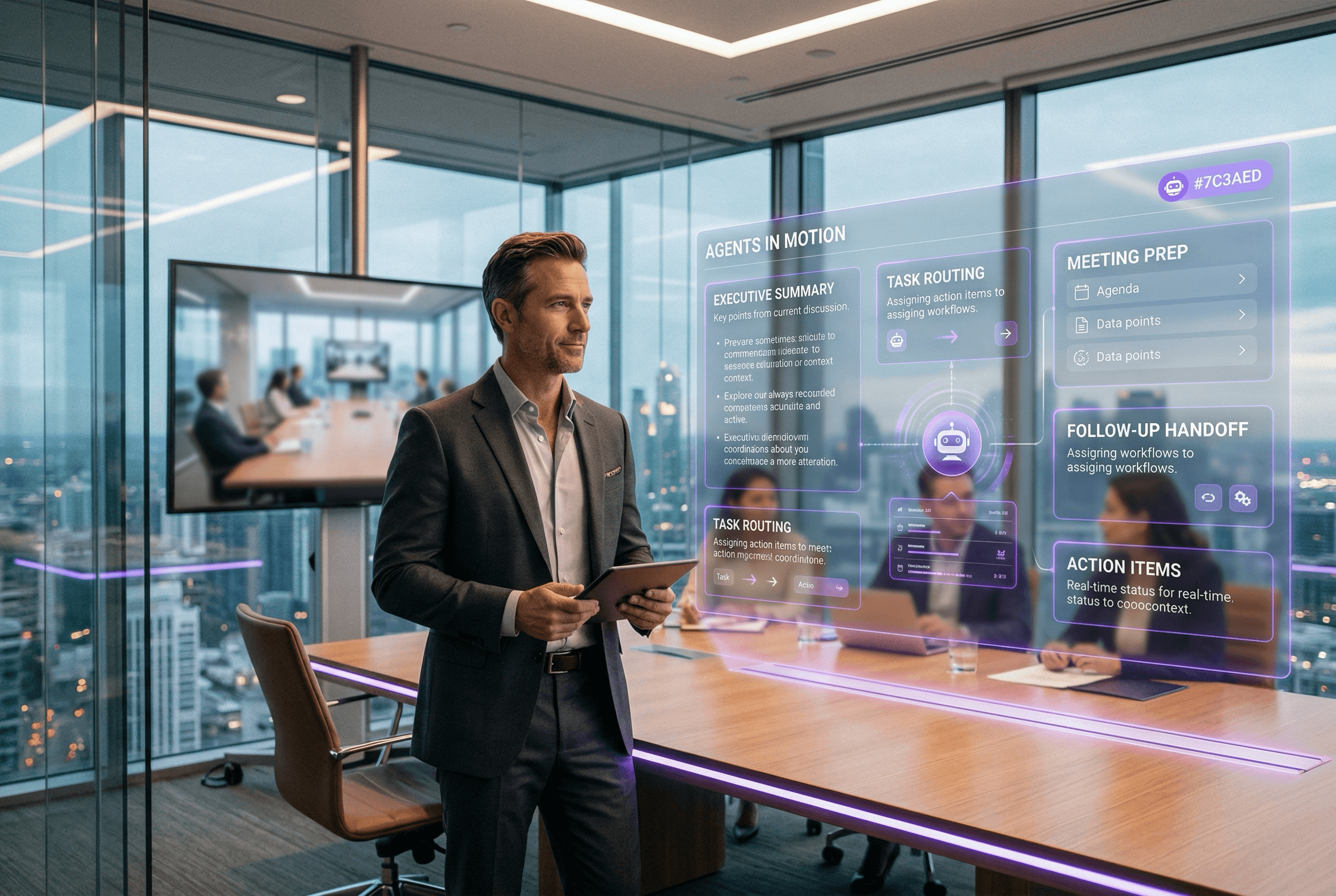 Beyond Transcription: The Rise of "Agentic Multi-Presence" in Executive Workflows